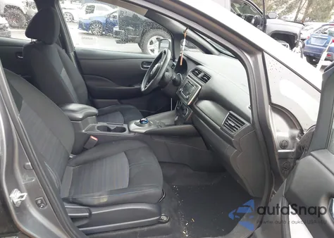 2019 Nissan Leaf S z USA, uszkodzony, nr VIN 1N4AZ1CPXKC308342